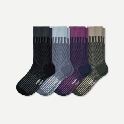 Men’s Jacquard Dress Sock 4-Pack