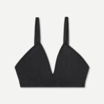 Women's Ribbed Seamless Triangle Bralette