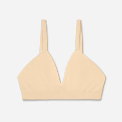 Women's Ribbed Seamless Triangle Bralette