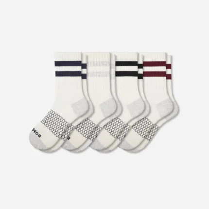 Men's Vintage Stripes Half Calf Socks 4-Pack
